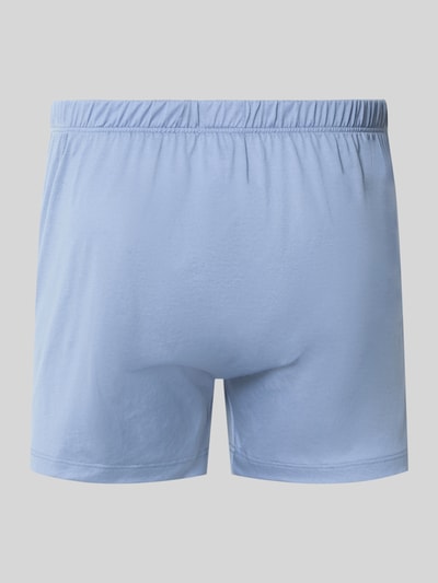 Hanro Boxershorts mit Zierknopf Hellblau 3