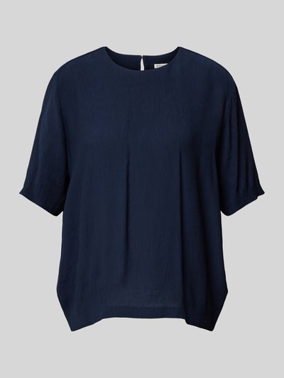 Tom Tailor T-shirt met ronde hals Marineblauw - 1
