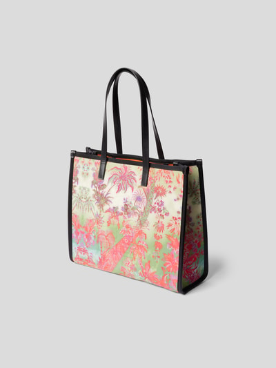 Etro Shopper mit Allover-Muster Pink 2