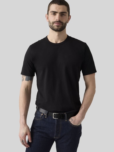 Levi's® Regular Fit T-Shirt aus reiner Baumwolle Black 1
