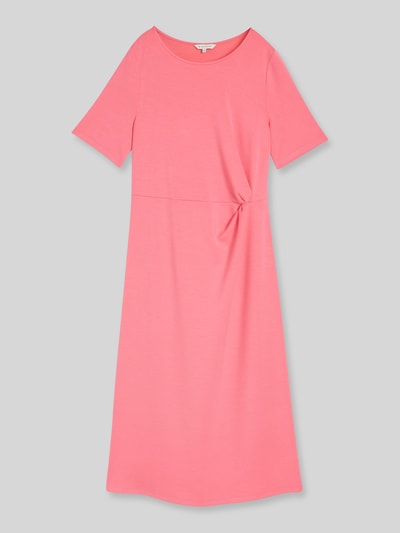 Tom Tailor Regular Fit Midi-Kleid mit Knoten-Detail Pink 2
