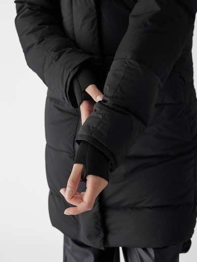 Canada Goose Daunenmantel in Stepp-Optik Schwarz 3