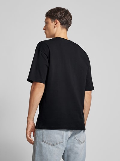 REVIEW T-Shirt mit Label-Print Black 5