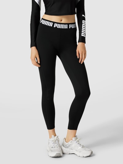 PUMA PERFORMANCE High Waist Leggings mit Logo-Details Modell 'Train' Black 4