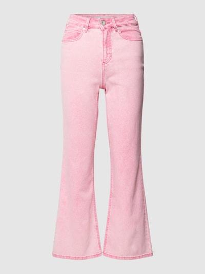 Marc O'Polo Flared Cut Jeans im 5-Pocket-Design Modell 'Ahus' Pink 2