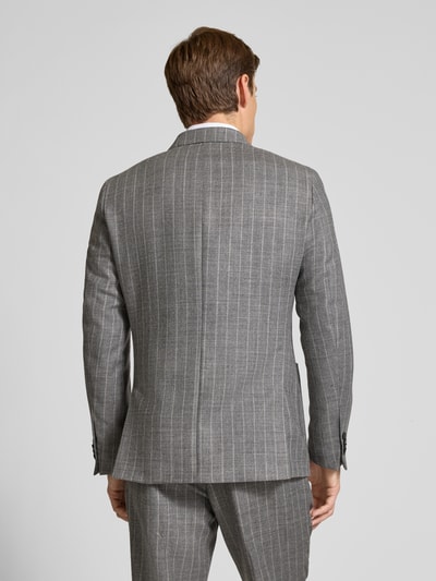 CG - Club of Gents 2-knoops colbert met reverskraag, model 'Carlo' Lichtgrijs - 5