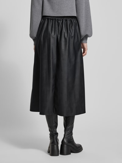 ZABAIONE Midirok met elastische band Zwart - 5