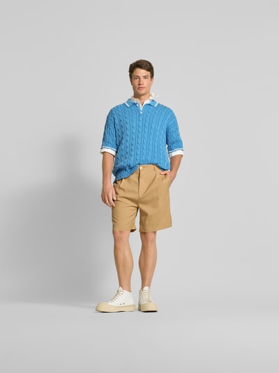 Marni Bermudas mit Gesäßtaschen Beige 1