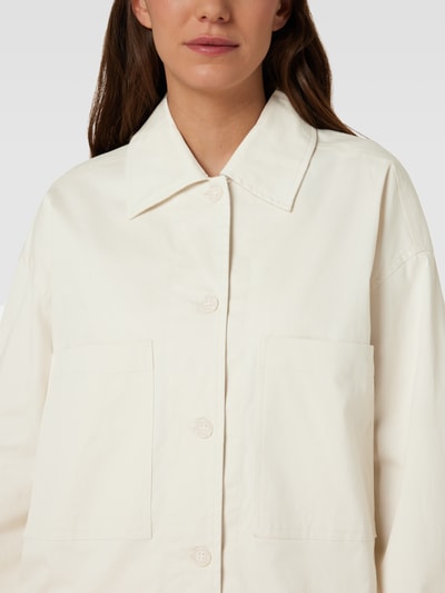 Minimum Hemdjacke mit Brusttaschen Modell 'PRISSO' Offwhite 3