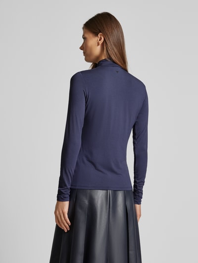 Weekend Max Mara Shirt met lange mouwen en opstaande kraag, model 'MULTIF' Marineblauw - 5