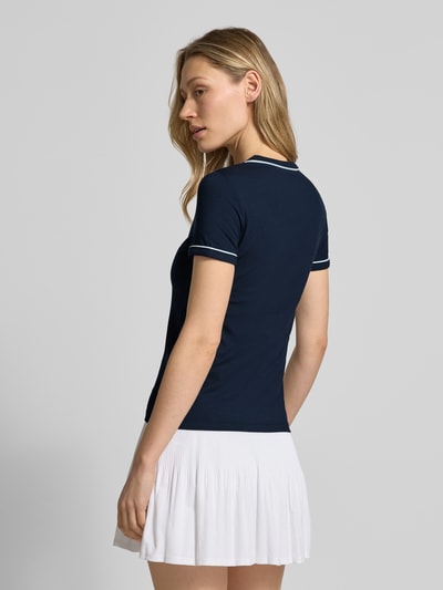 Lacoste Slim Fit T-Shirt aus Baumwoll-Mix Marine 5