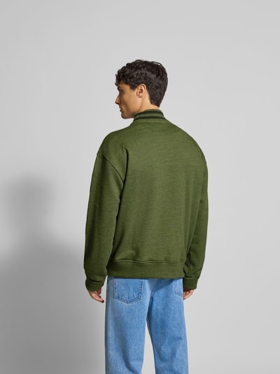 Kenzo Strickjacke mit Knopfleiste Khaki 5