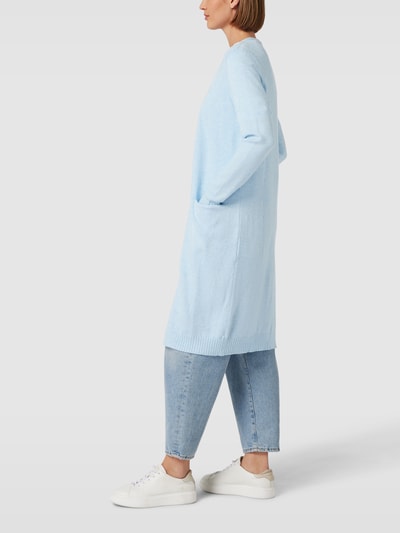 VILA Cardigan mit Eingrifftaschen Modell 'VIRIL' Hellblau 4
