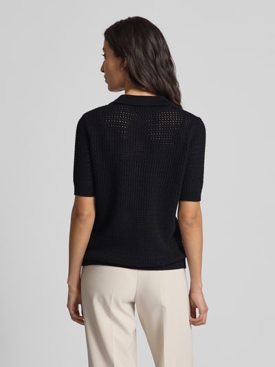 Soyaconcept Gebreide pullover met 1/2-mouwen en platte kraag, model 'DENEFA'  - 5