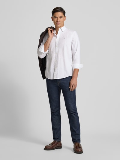 Tommy Hilfiger Regular fit vrijetijdsoverhemd van puur katoen Wit - 1