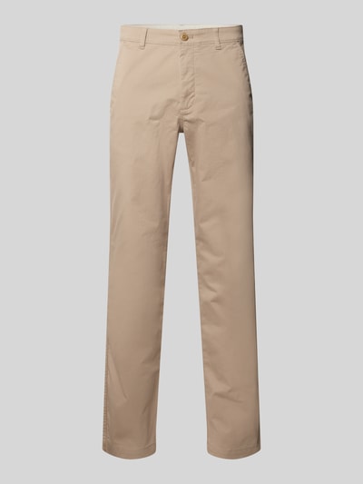 Calvin Klein Jeans Slim fit chino met steekzakken Beige - 2