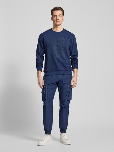 Antony Morato Sweatshirt mit Motiv-Print Dunkelblau 1