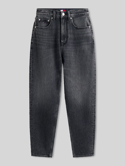Tommy Jeans Jeansy o kroju mom fit z czystej bawełny, 5 kieszeni Antracytowy 2