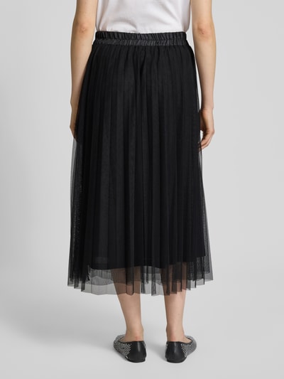 More & More Midirok met elastische band Zwart - 5