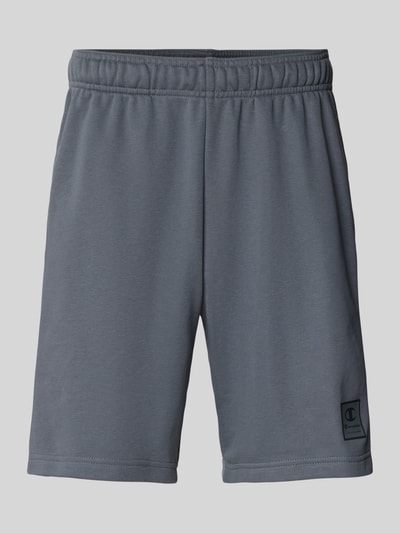 CHAMPION Sweatshorts mit Logo-Print Modell 'TAPE' Anthrazit 2