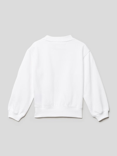 CHAMPION Sweatshirt mit Label-Detail Weiß 3