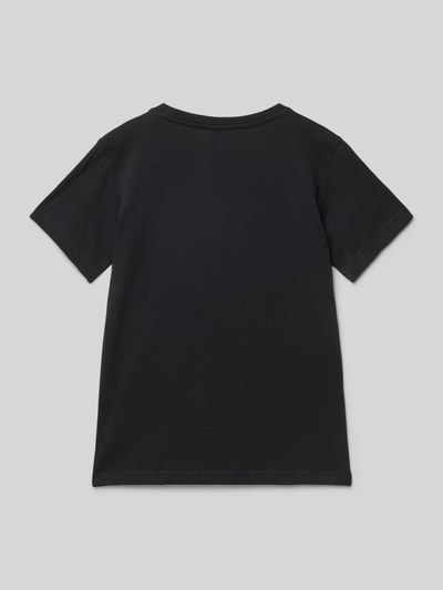 CHAMPION T-shirt met labelprint Zwart - 3