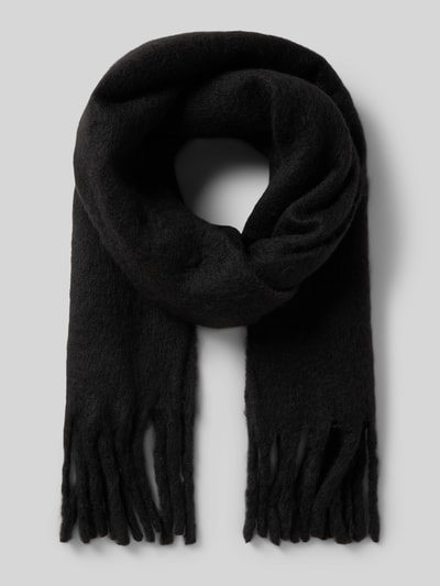 Vero Moda Sjaal met franjes, model 'IVY'  Zwart - 1