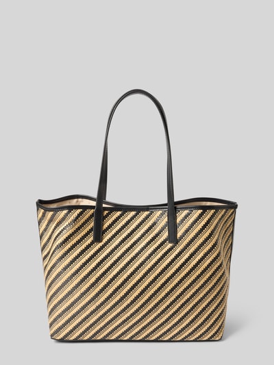 GUESS 2-in-1 shopper met labelapplicatie, model 'VIKKY II' Zwart - 4