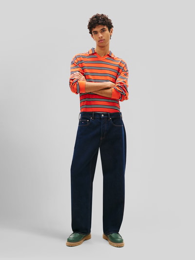 Tommy Jeans Wide Fit Jeans aus Baumwoll-Mix  Dunkelblau 1