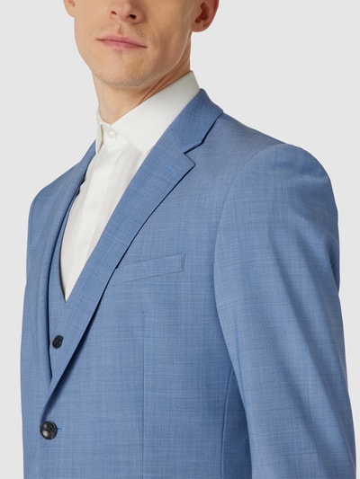 Strellson Colbert met klepzakken, model 'Caleb' Lichtblauw - 3