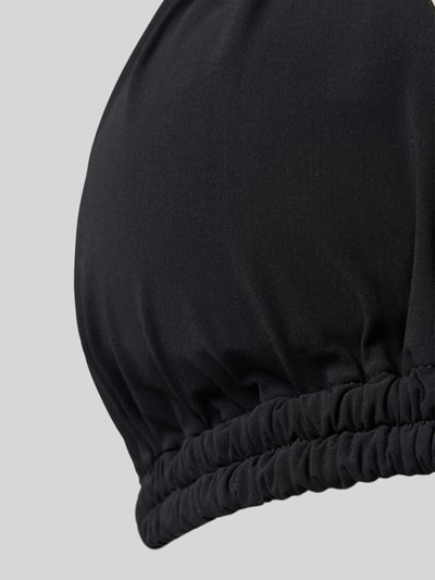Barts Top bikini z zapięciem z wiązaniem Czarny 2
