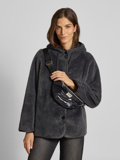 WOUF Bauchtasche mit Logo-Patch Modell 'Nuit' Black 1