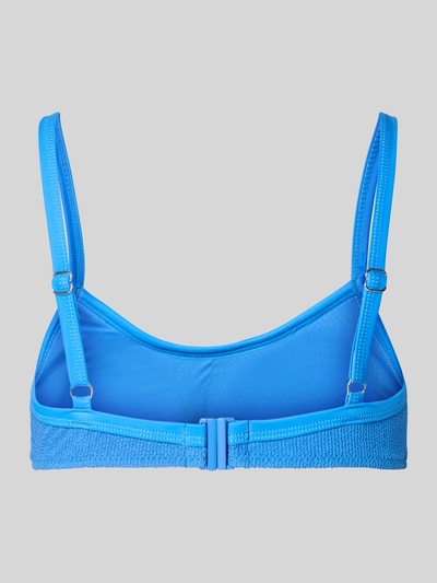 Jake*s Casual Bustier-Bikini-Oberteil in Crinkle-Optik Royal 3