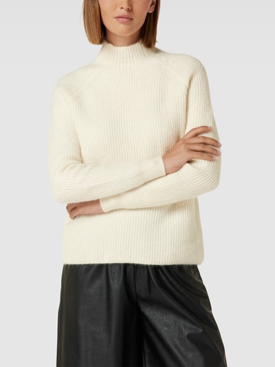 Joseph Janard Gebreide pullover met opstaande kraag, model 'STR RH RIPP GROB' Offwhite - 4