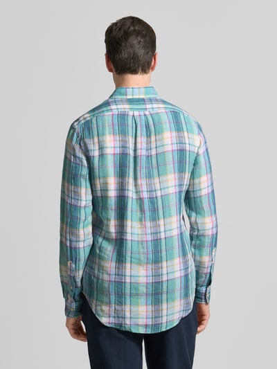 Polo Ralph Lauren Regular Fit Freizeithemd aus reinem Leinen Gruen 5