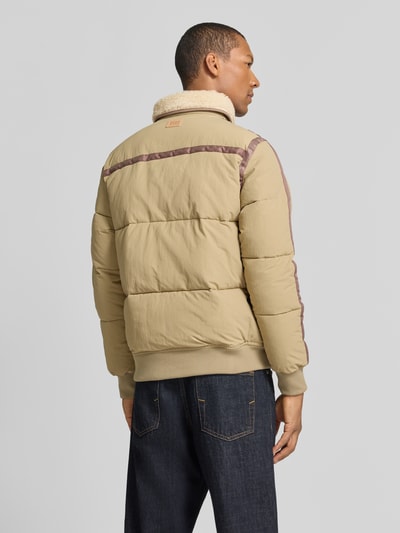 Scotch & Soda Bomberjack met teddy kraag TEDDY BUFFER JACKET Lindegroen - 5
