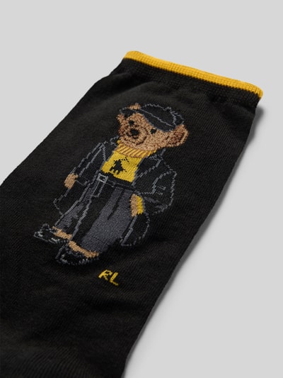 Polo Ralph Lauren Skarpety z detalem z logo model ‘HOLIDAY BEAR’ Czarny 2