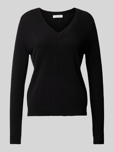 Christian Berg Woman Gebreide pullover met ribboorden Zwart - 2