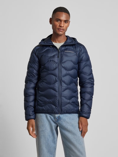 PEAK PERFORMANCE Steppjacke mit Label-Stitching Modell 'Helium' Marine 4