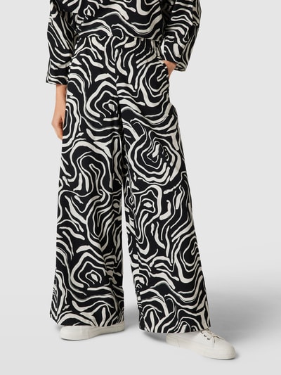 DRYKORN Hose mit Allover-Muster Modell 'CEILING' Black 4