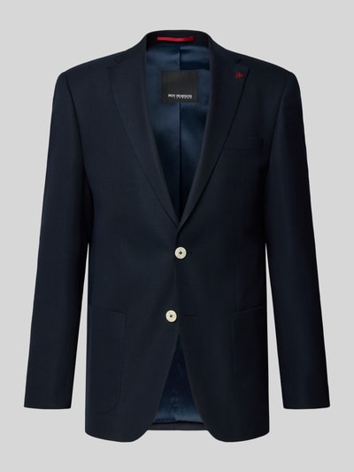 Roy Robson Slim Fit 2-Knopf-Sakko mit Reverskragen Marine 2