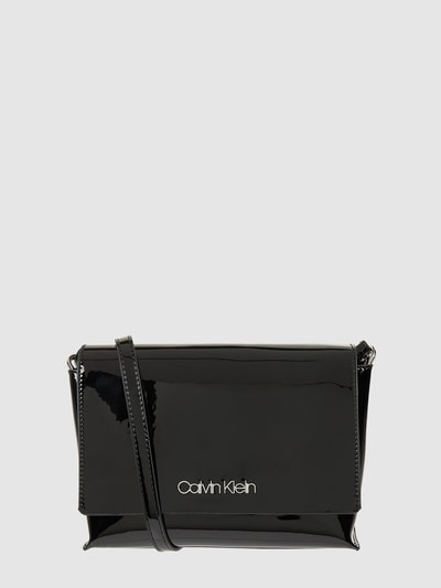 CK Calvin Klein Crossbody Bag in Lack-Optik  Black 2