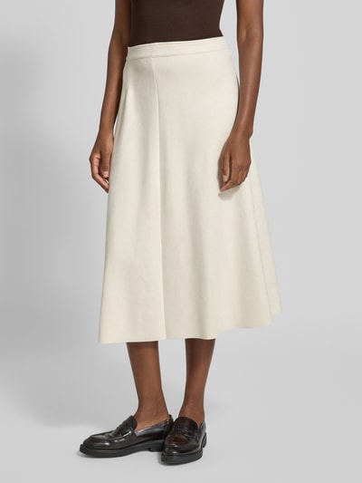 More & More Midirock mit Nahtreißverschluss Kitt 4