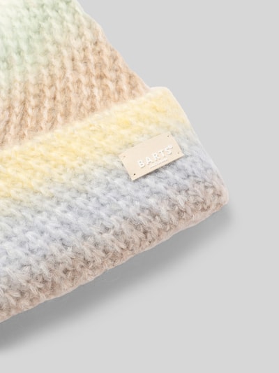 Barts Czapka z dzianiny z detalem z logo model ‘Fanatail’ Szarobrązowy 2