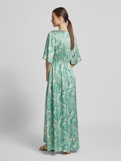 B.Young Maxikleid mit V-Ausschnitt Modell 'Farinela' Lind 5