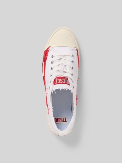 Diesel Schnürschuhe im Destroyed-Look Weiss 4