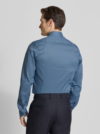 OLYMP Level 5 Body Fit Business-Hemd mit extra langem Arm Royal 5