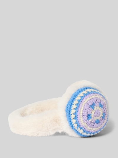 Barts Ohrenwärmer mit Kunstfellbesatz Modell 'Crochetti' Flieder 3