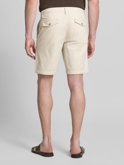 Marc O'Polo Slim Fit Shorts aus Baumwoll-Mix Modell 'SALO' Beige 5