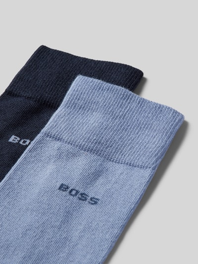 BOSS Socken mit Label-Detail im 2er-Pack Jeansblau 2